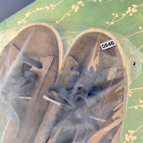 Low Top Sneakers Nike Men's 9 Blazer Grey Suede Navy Swoosh Style # AJ9516-400 - Picture 11 of 11